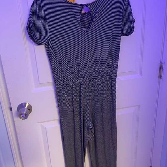 Striped Romper - Picture 2 of 2